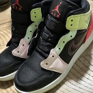 Jordan Kids Sneakers - Black, Pink, Green
